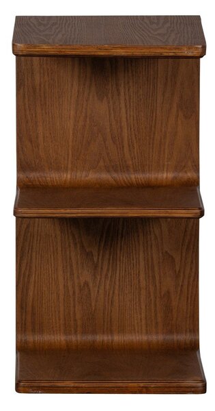 Stolik w dekorze orzecha 32x40 cm Frey – WOOOD