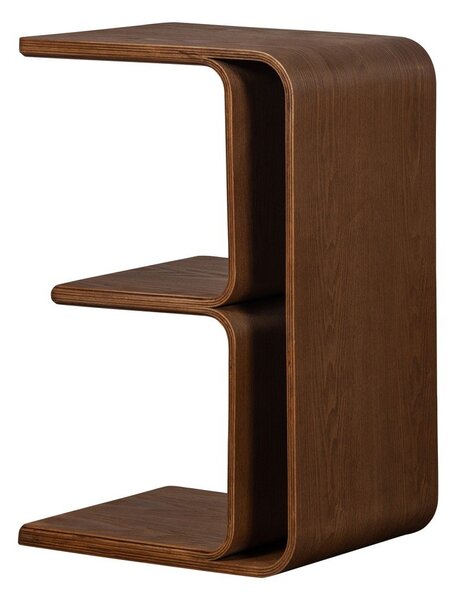 Stolik w dekorze orzecha 32x40 cm Frey – WOOOD