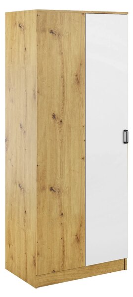 Szafa uchylna w kolorze dąb artisan + biały G1-E26