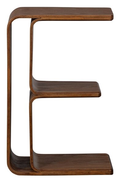 Stolik w dekorze orzecha 32x40 cm Frey – WOOOD
