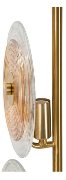 Lampa stołowa w kolorze złota ze szklanym kloszem (wysokość 63 cm) Venice – Mauro Ferretti