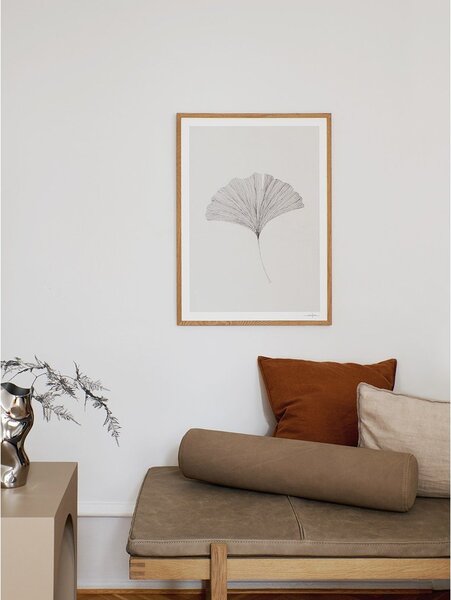 Plakat 50x70 cm Ginkgo Leaf – Ana Frois – The Poster Club