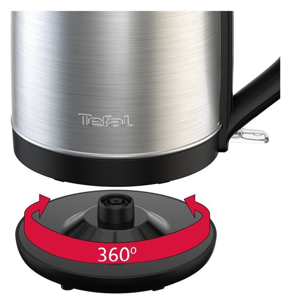 Czajnik elektryczny w kolorze srebra 1,7 l Subito KO5S0DE0 – Tefal