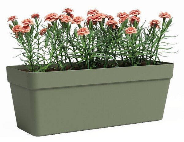 Samonawadniająca doniczka z plastiku z recyklingu 50 cm Capri – Artevasi