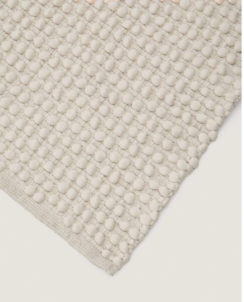 Kremowy chodnik z mieszanki bawełny tkany ręcznie 70x140 cm Mascarell – Kave Home