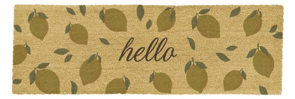 Wycieraczka z włókna kokosowego 40x120 cm Hello Lemons – Artsy Doormats