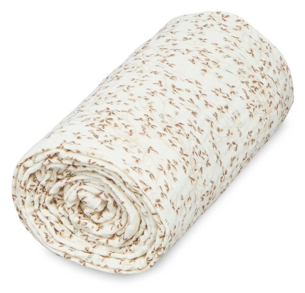 Kremowy koc dziecięcy z bawełny organicznej 100x100 cm Lierre – Cam Cam Copenhagen