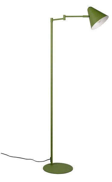 Zielona lampa stojąca z elastyczną konstrukcją (wysokość 126,5 cm) Cosima – Trio