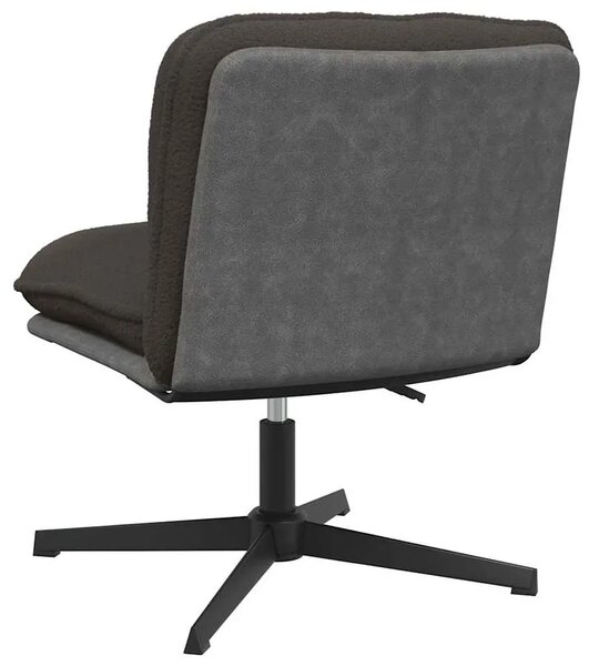 Czarny minimalistyczny fotel obrotowy D4-E44