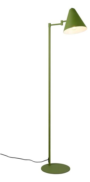 Zielona lampa stojąca z elastyczną konstrukcją (wysokość 126,5 cm) Cosima – Trio