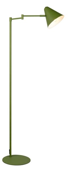 Zielona lampa stojąca z elastyczną konstrukcją (wysokość 126,5 cm) Cosima – Trio