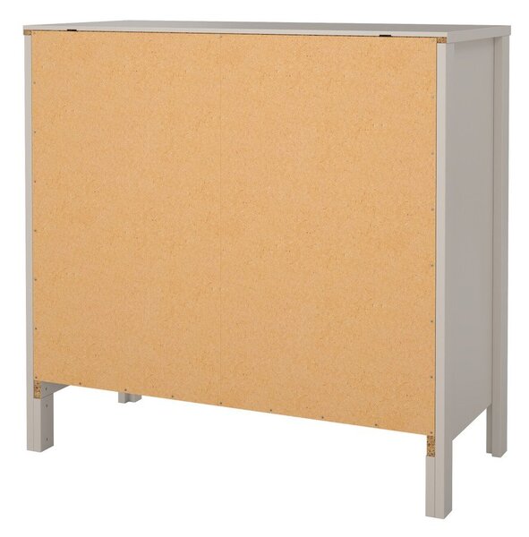Szarobeżowa komoda 82x80x38 cm Madrid – Tvilum