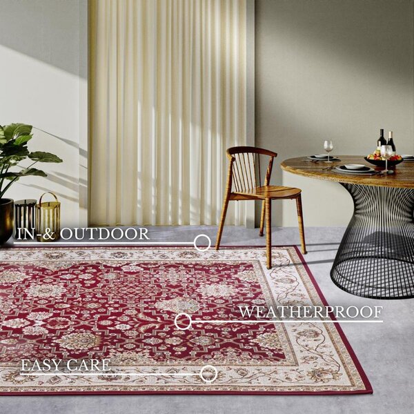 Czerwony dywan odpowiedni na zewnątrz 160x235 cm Pierre – Villeroy&Boch
