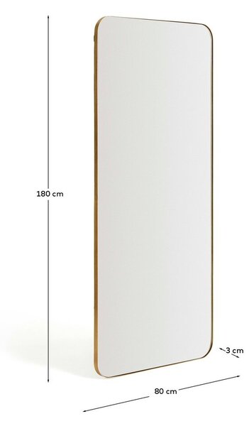 Lustro ścienne 80x180 cm Marco – Kave Home