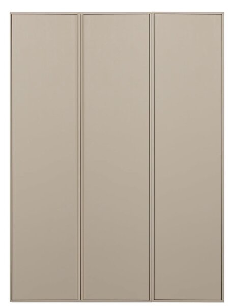 Kremowa szafa modułowa z litego drewna sosnowego 150x200 cm Daily – vtwonen