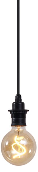 Zewnętrzna lampa wisząca czarna IP44 - Cava