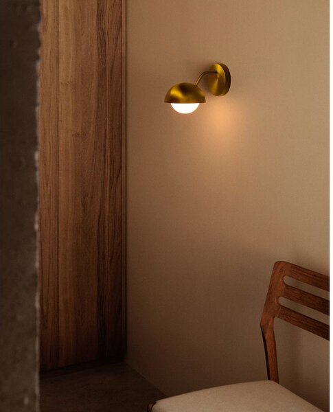 Kinkiet w kolorze złota ø 15 cm Lonela – Kave Home