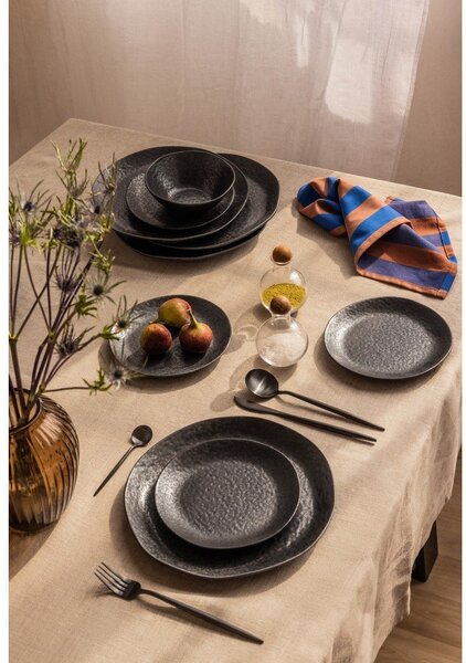 Kamionkowy zestaw talerzy 18 szt. Dark Moon – Bonami Selection