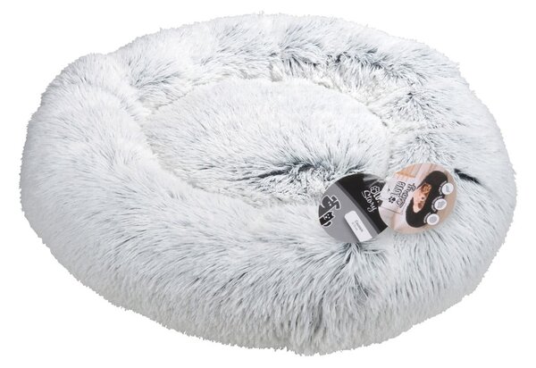 Białe legowisko dla psów ø 75 cm Fluffy Heather – Love Story