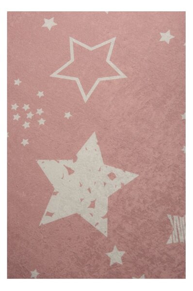 Dywan dla dzieci Pink Stars, 100x160 cm