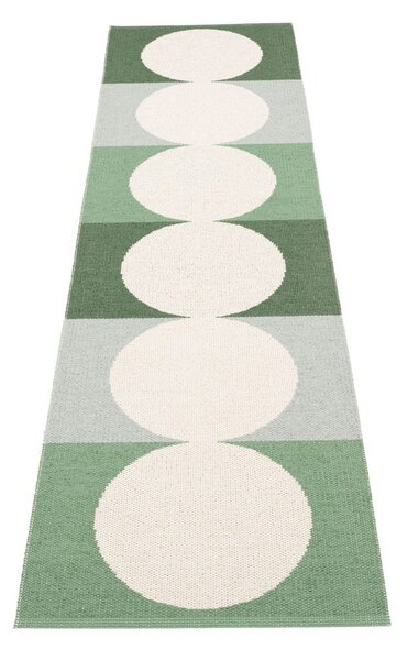 Zielono-kremowy chodnik odpowiedni na zewnątrz 70x280 cm Otto Herb – Pappelina