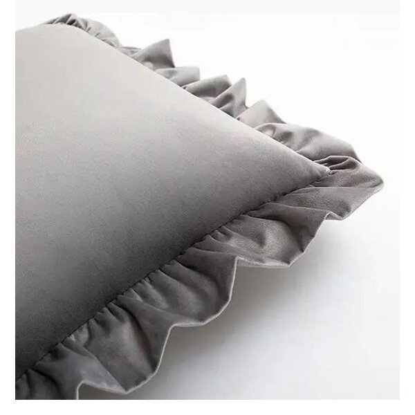 Poszewka na poduszkę z mieszanki bawełny 40x40 cm Ruffled – Mila Home