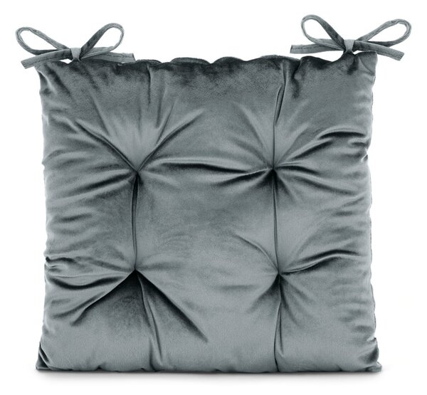 Aksamitna poduszka na krzesło 40x40 cm Aleksa – Restilo