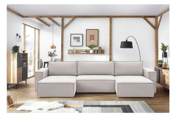 Beżowy narożnik (w kształcie litery U) Nihad – Bobochic Paris