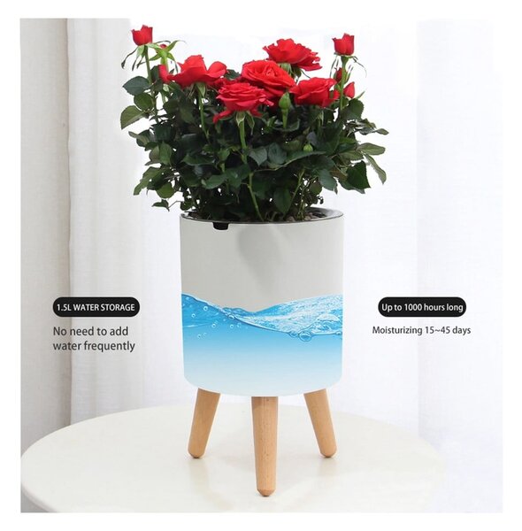 Plastikowa doniczka samonawadniająca ø 19 cm Calla – Tomasucci