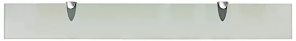 Elegancka, mleczna półka szklana 80x10 G7-P14