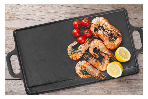 Żeliwna płyta grillowa 23x45,5 cm LITINA – Orion