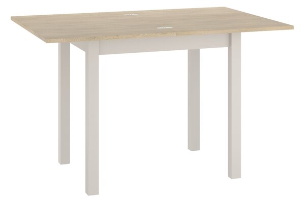 Stół jadalniany rozkładany FLIP 80(160)X80 cm, dąb Cremona Torro/kaszmir