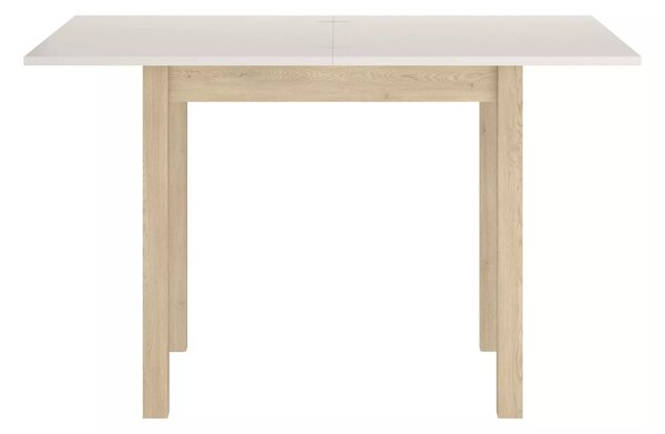Rozkładany stół jadalny FLIP 80(160)X80 cm, kaszmir/dąb Cremona Torro