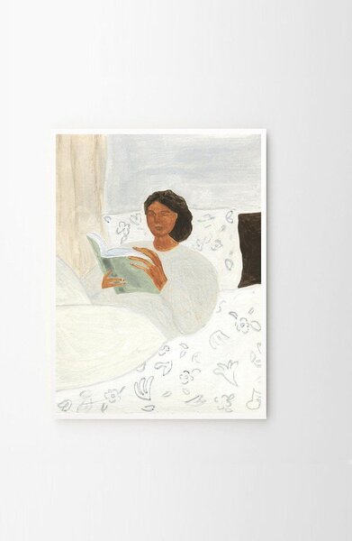Plakat 50x70 cm Morning Read – Isabelle Vandeplassche – The Poster Club