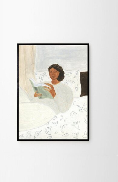 Plakat 50x70 cm Morning Read – Isabelle Vandeplassche – The Poster Club