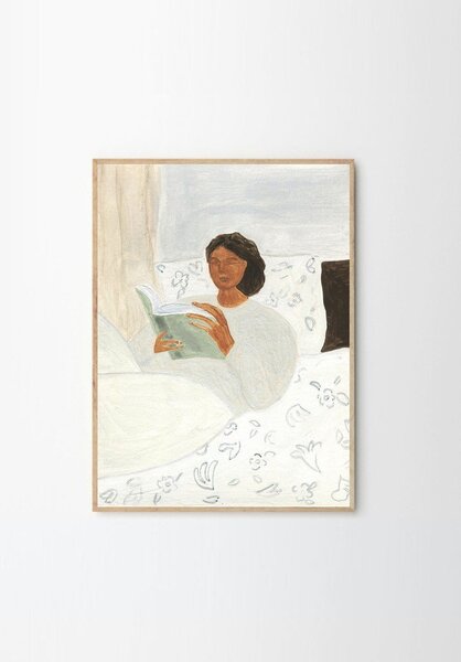 Plakat 50x70 cm Morning Read – Isabelle Vandeplassche – The Poster Club