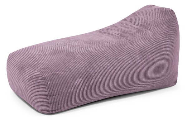 Fioletowy sztruksowy worek do siedzenia Snug Long 140 – SLOWDOWN