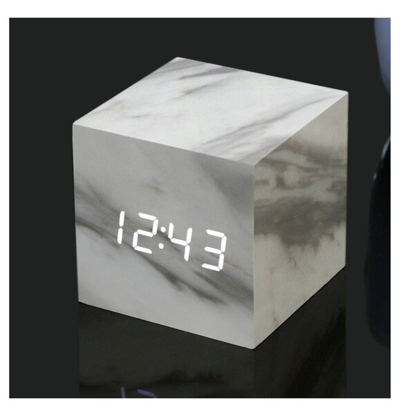 Budzik cyfrowy Cube Click – Gingko