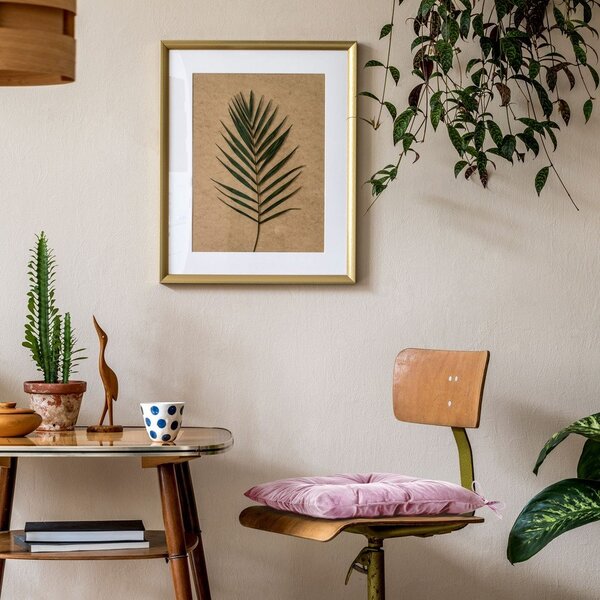Aksamitna poduszka na krzesło 40x40 cm Aleksa – Restilo