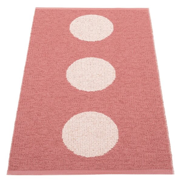Jasnoczerwony dywan odpowiedni na zewnątrz 70x120 cm Vera Pop Blush – Pappelina