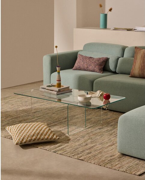 Szklany stolik 60x120 cm Zaren – Kave Home