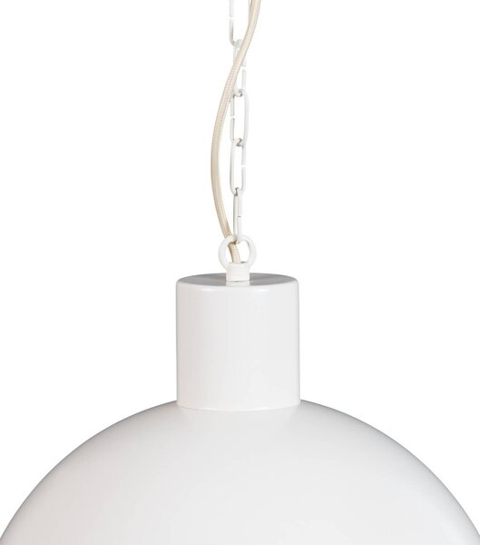 Lampa wisząca Emoti Argon, możliwość ściemniania, kremowy / amber, salon / jadalnia, metal, industrialny