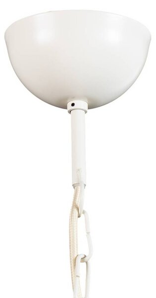 Lampa wisząca Emoti Argon, możliwość ściemniania, kremowy / amber, salon / jadalnia, metal, industrialny