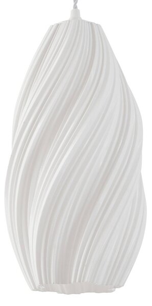 Lampa wisząca Nuvia Lindby, możliwość ściemniania, biały / opal, salon / jadalnia, nowoczesny