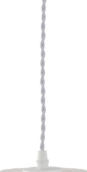 Lampa wisząca Nuvia Lindby, możliwość ściemniania, biały / opal, salon / jadalnia, nowoczesny