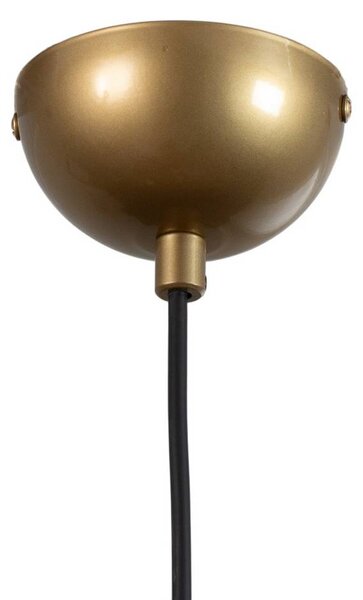 Lampa wisząca Depay Opviq, możliwość ściemniania, mosiężny / złoty, salon / jadalnia, metal
