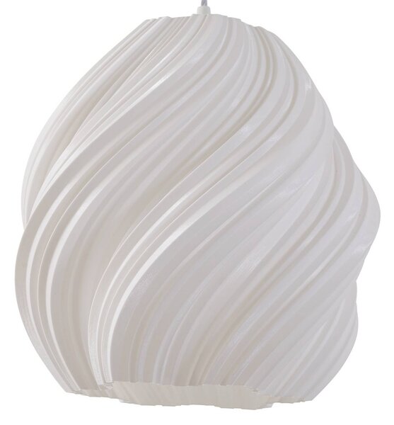Lampa wisząca Nuvia Lindby, możliwość ściemniania, biały / opal, salon / jadalnia, nowoczesny