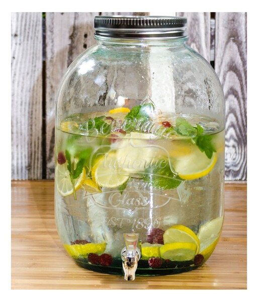 Słój na lemoniadę ze szkła z recyklingu Ego Dekor Authentic, 12,5 l