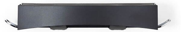 Czarna samoprzylepna półka Compactor Clever Flip Shower Shelf