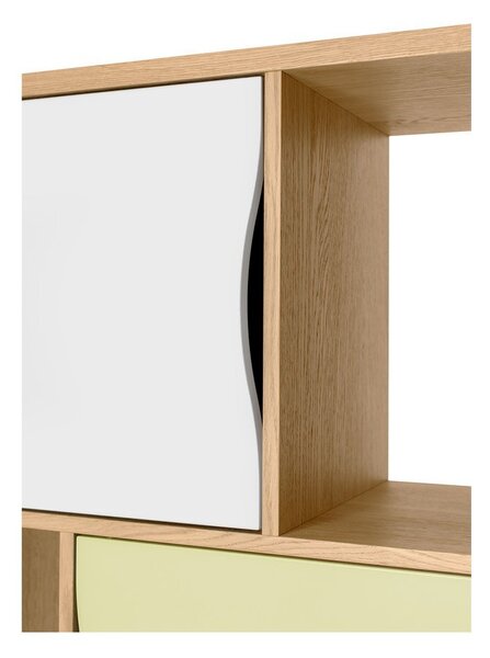 Zielony regał Woodman Avon Narrow Olive